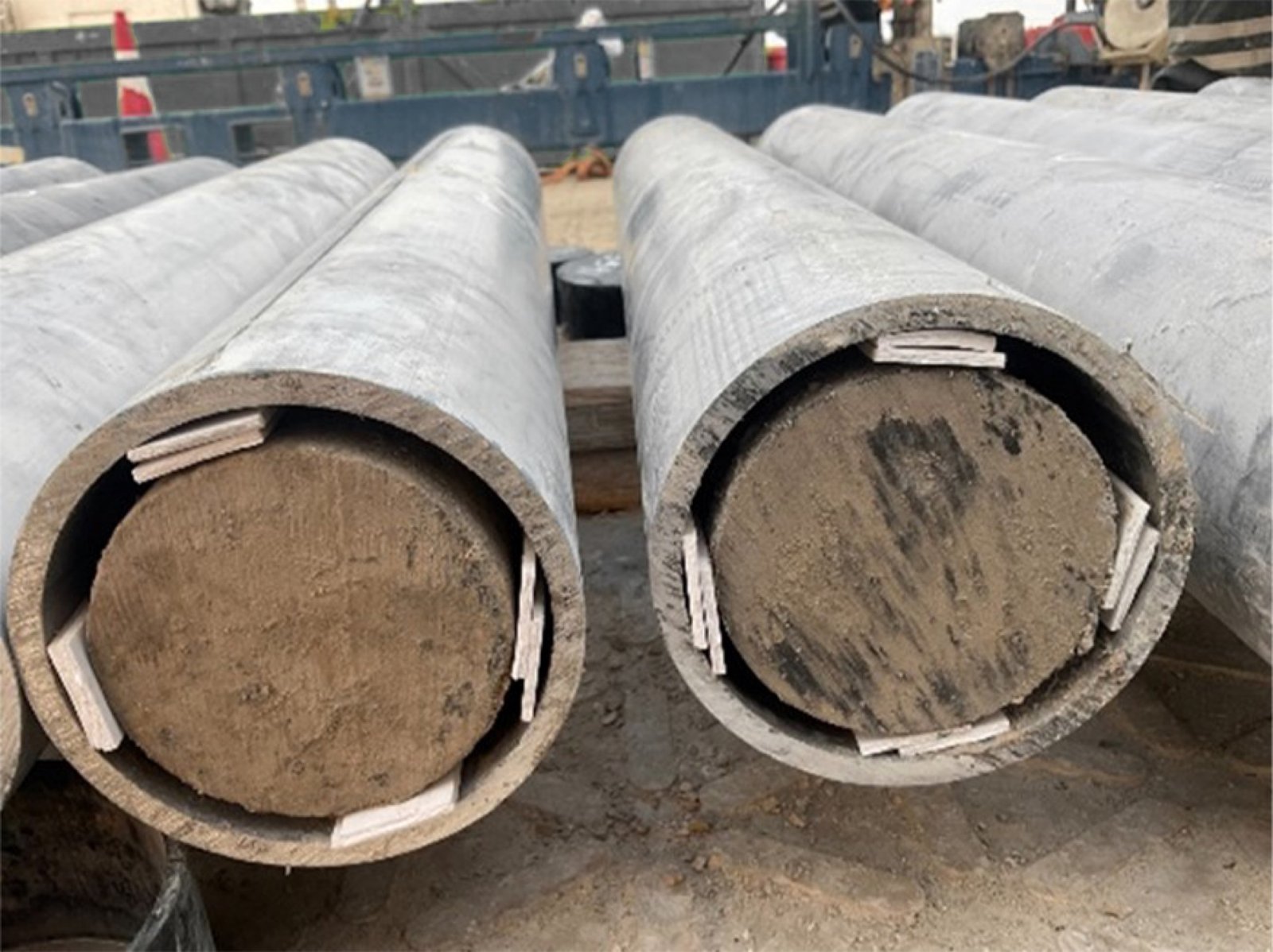 Core preservation using foam injection and structural stabilization methods at the wellsite